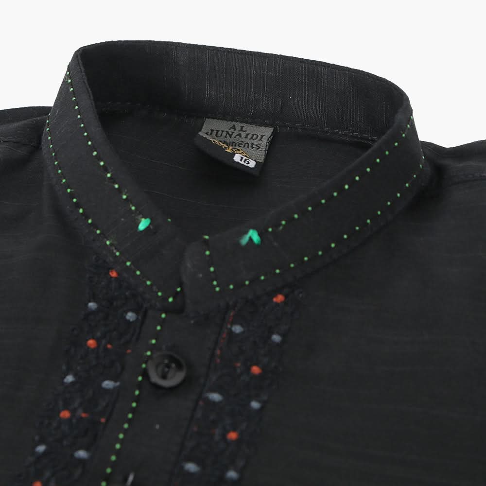 Boys Shalwar Suit - Black, Boys Shalwar Kameez, Chase Value, Chase Value