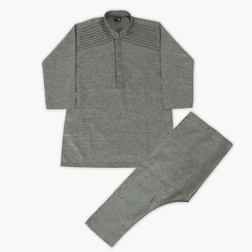 Boys Shalwar Suit - Olive Green, Boys Shalwar Kameez, Chase Value, Chase Value