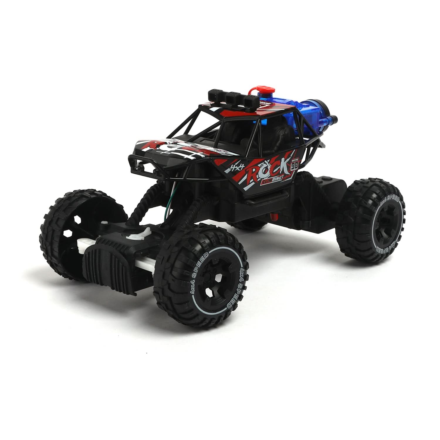 Remote Control Jeep Climbing With Smoke  - Red, Remote Control, Chase Value, Chase Value