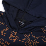 Boys Hoodie T-Shirt - Navy Blue, Boys Hoodies & Sweat Shirts, Chase Value, Chase Value