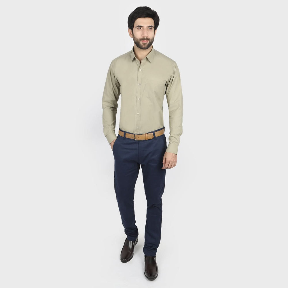 Valuable Men's Formal Shirt - Sand, Men's Shirts, Chase Value, Chase Value