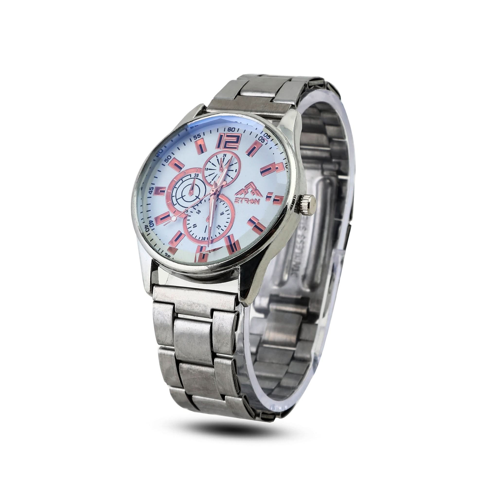 Men's Ft Chain Watch - Silver, Men's Watches, Chase Value, Chase Value