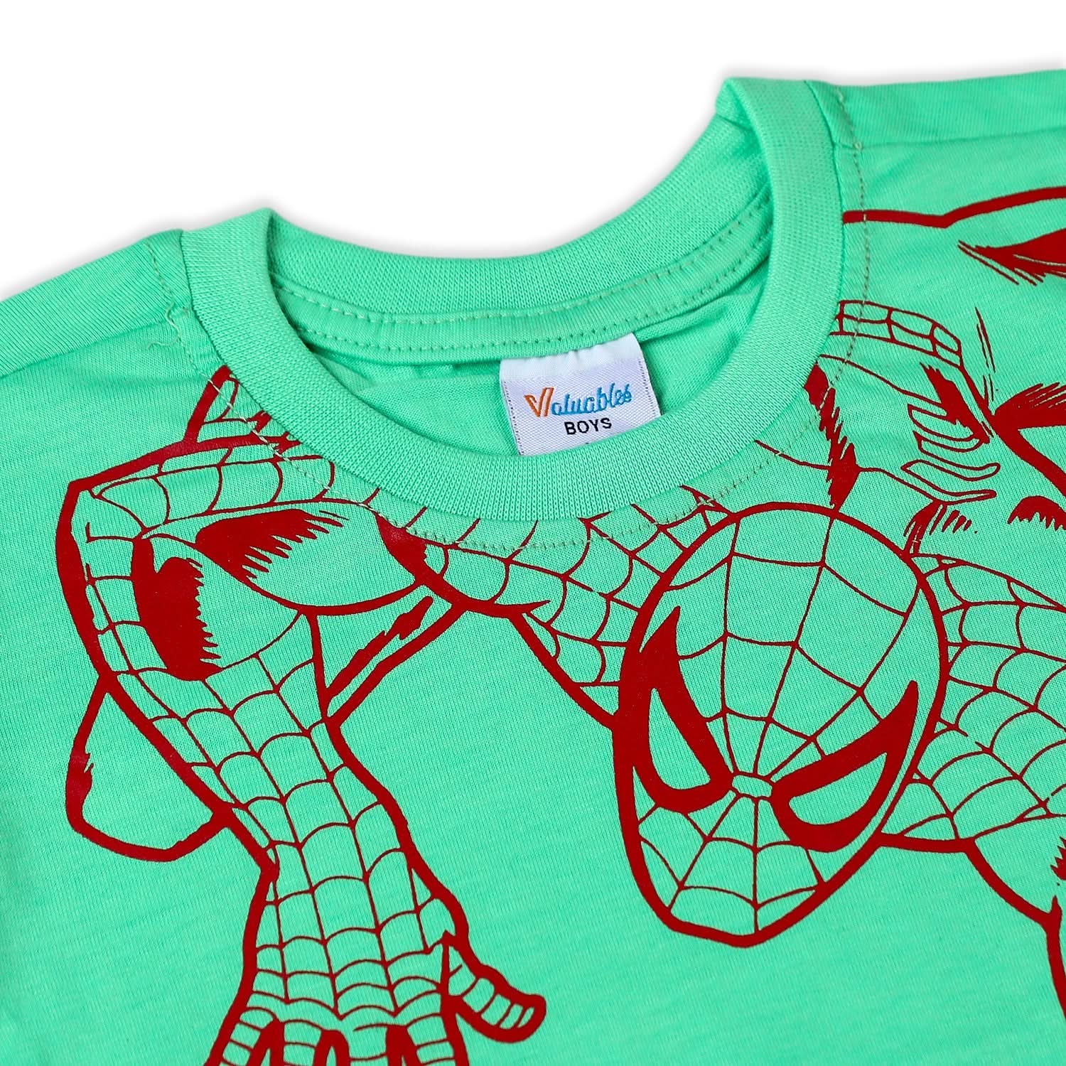 Boys Half Sleeves T-Shirt - Green, Boys T-Shirts, Chase Value, Chase Value