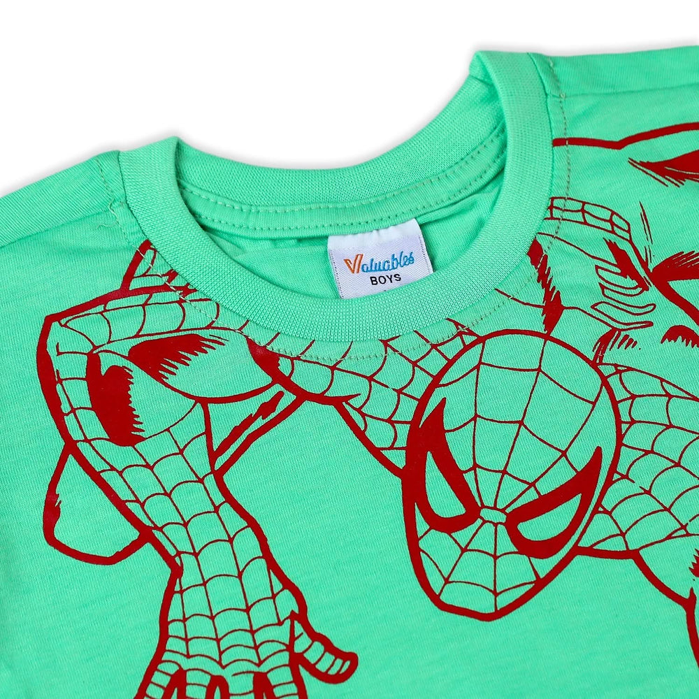 Boys Half Sleeves T-Shirt - Green, Boys T-Shirts, Chase Value, Chase Value