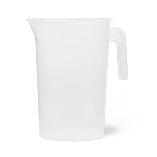 Plastic Measuring Jug 1.2 Litre - White