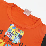 Newborn Boys Half Sleeves Suit - Orange, Newborn Boys Sets & Suits, Chase Value, Chase Value