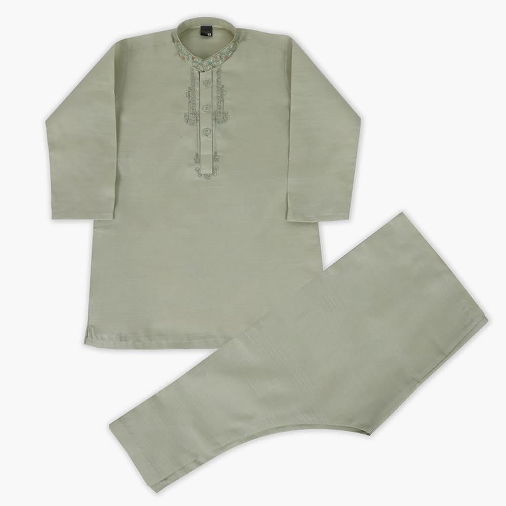 Boys Shalwar Suit - Light Green, Boys Shalwar Kameez, Chase Value, Chase Value