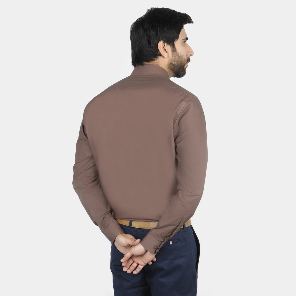 Valuable Men's Formal Shirt - Dark Brown, Men's Shirts, Chase Value, Chase Value