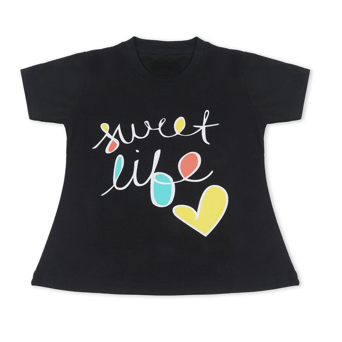 Girls Half Sleeves T-Shirt, Girls T-Shirts, Chase Value, Chase Value