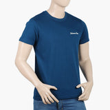 Men's Round Neck Half Sleeves Printed T-Shirt - Steel Green, Men's T-Shirts & Polos, Chase Value, Chase Value