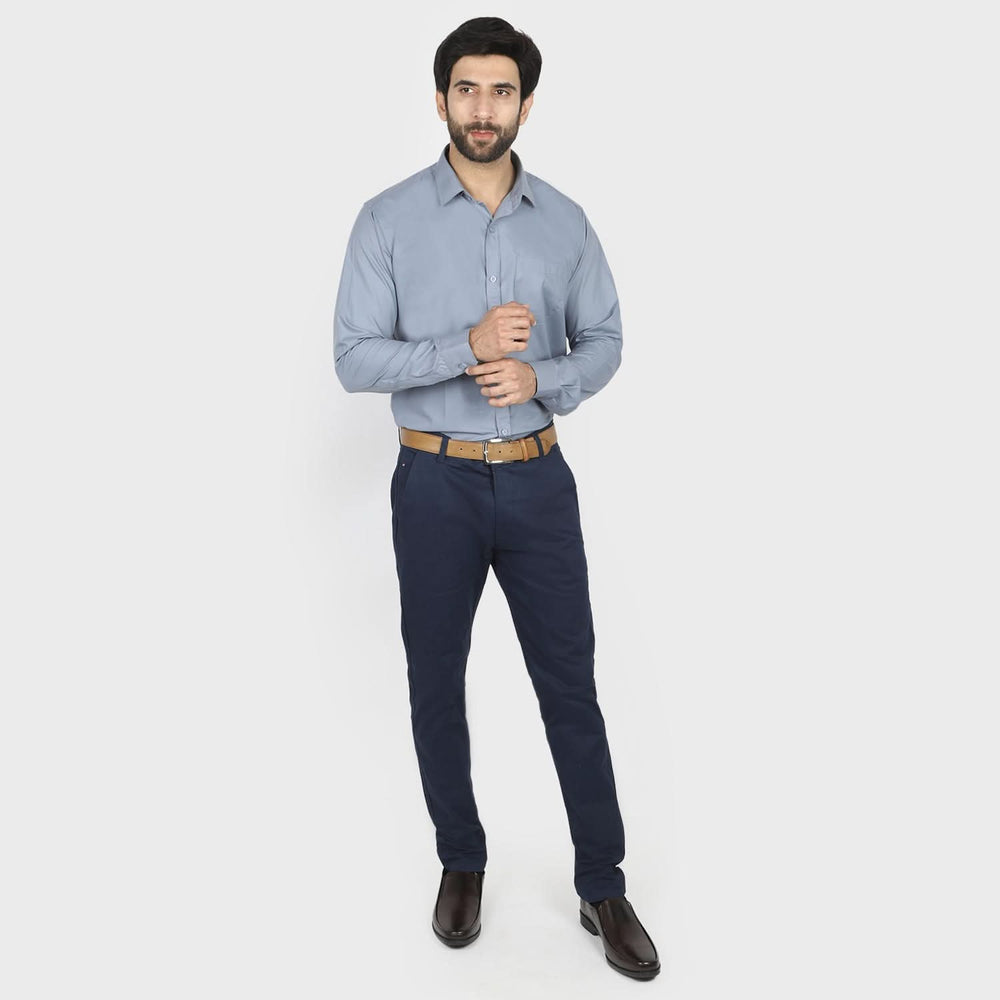 Valuable Men's Formal Shirt - Blue, Men's Shirts, Chase Value, Chase Value