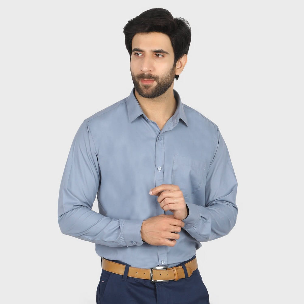Valuable Men's Formal Shirt - Blue, Men's Shirts, Chase Value, Chase Value