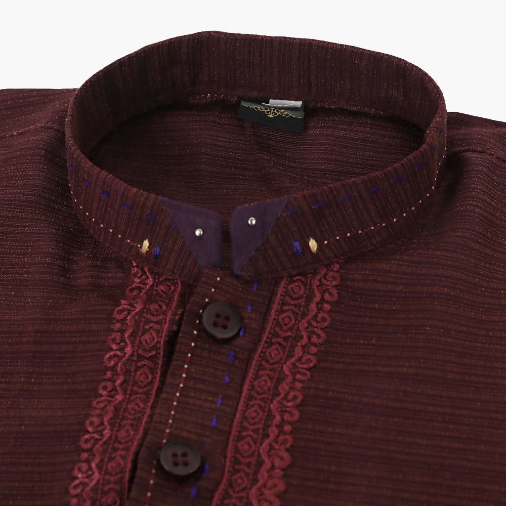 Boys Shalwar Suit - Maroon, Boys Shalwar Kameez, Chase Value, Chase Value