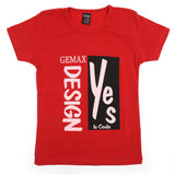 Boys Half Sleeves T-Shirt - Red, Boys T-Shirts, Chase Value, Chase Value