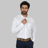 Valuable Men's Formal Shirt - White, Men's Shirts, Chase Value, Chase Value
