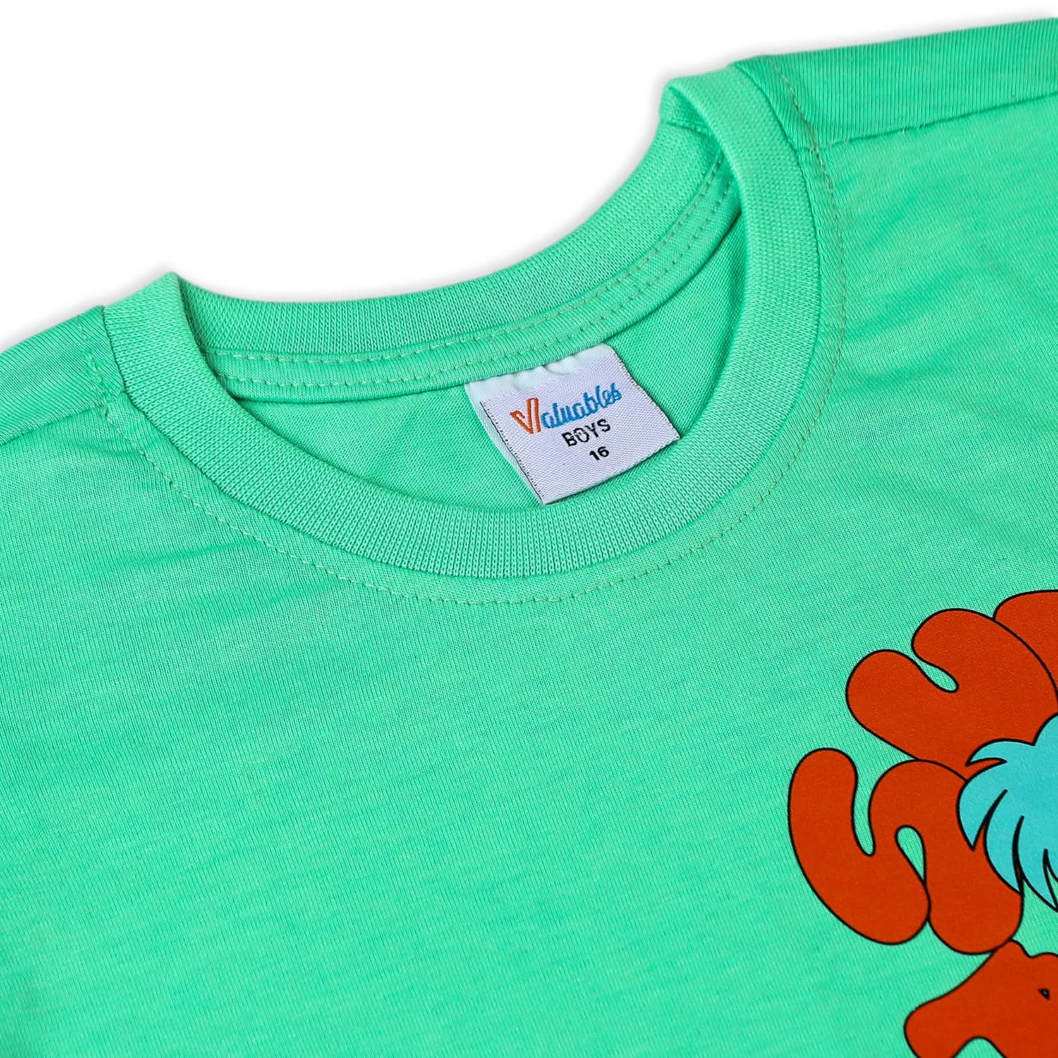 Boys Half Sleeves T-Shirt - Green, Boys T-Shirts, Chase Value, Chase Value