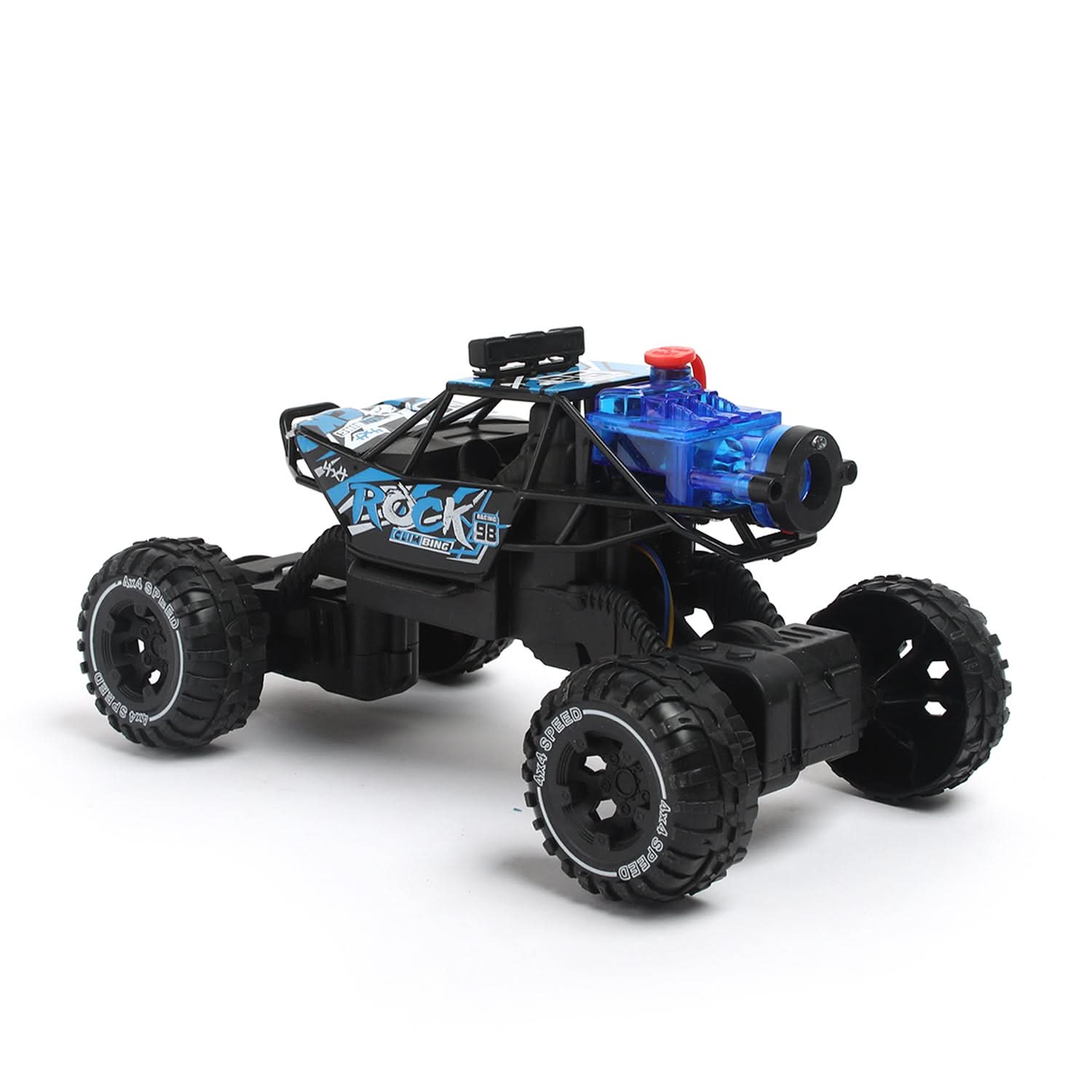 Remote Control Jeep Climbing With Smoke  - Red, Remote Control, Chase Value, Chase Value