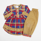 Newborn Girls Suit - Red, Newborn Girls Shalwar Suits, Chase Value, Chase Value