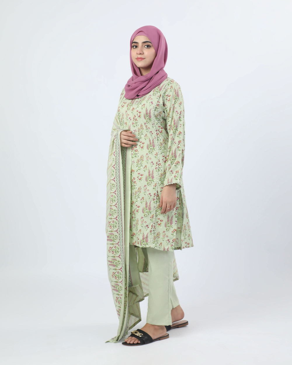 Valuables Women's Printed 3Pcs Suit, Women Shalwar Suits, Chase Value, Chase Value