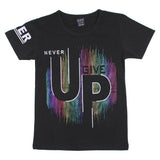 Boys Half Sleeves T-Shirt - Black, Boys T-Shirts, Chase Value, Chase Value
