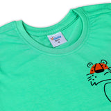 Boys Half Sleeves T-Shirt - Green, Boys T-Shirts, Chase Value, Chase Value
