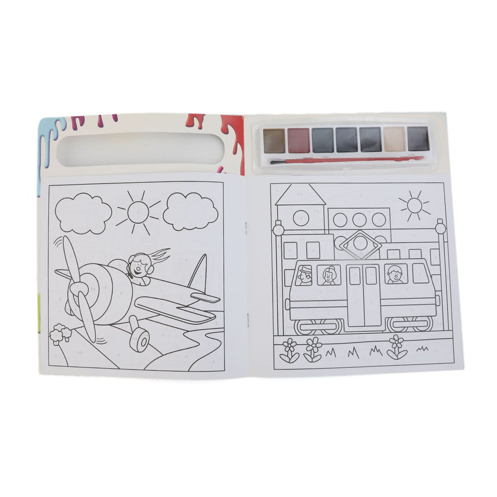 Paint by Numbers Things that go, Educational Books, Chase Value, Chase Value