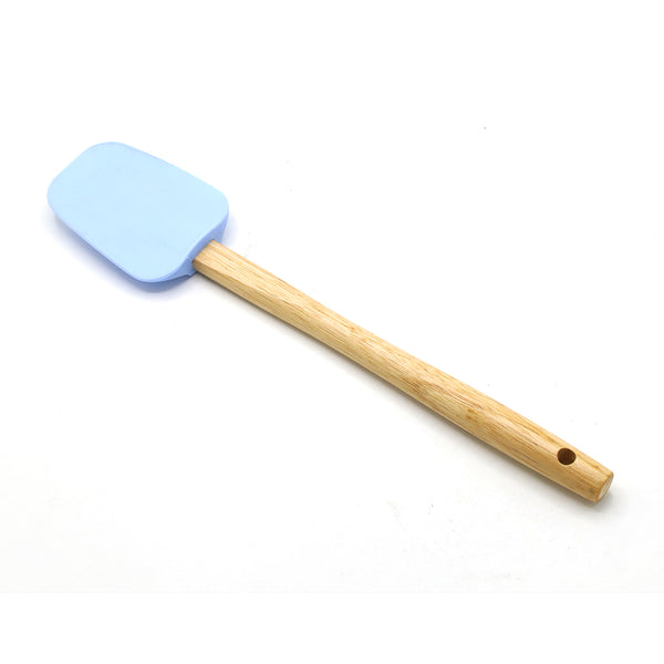 Spatula Wood Heavy - Blue