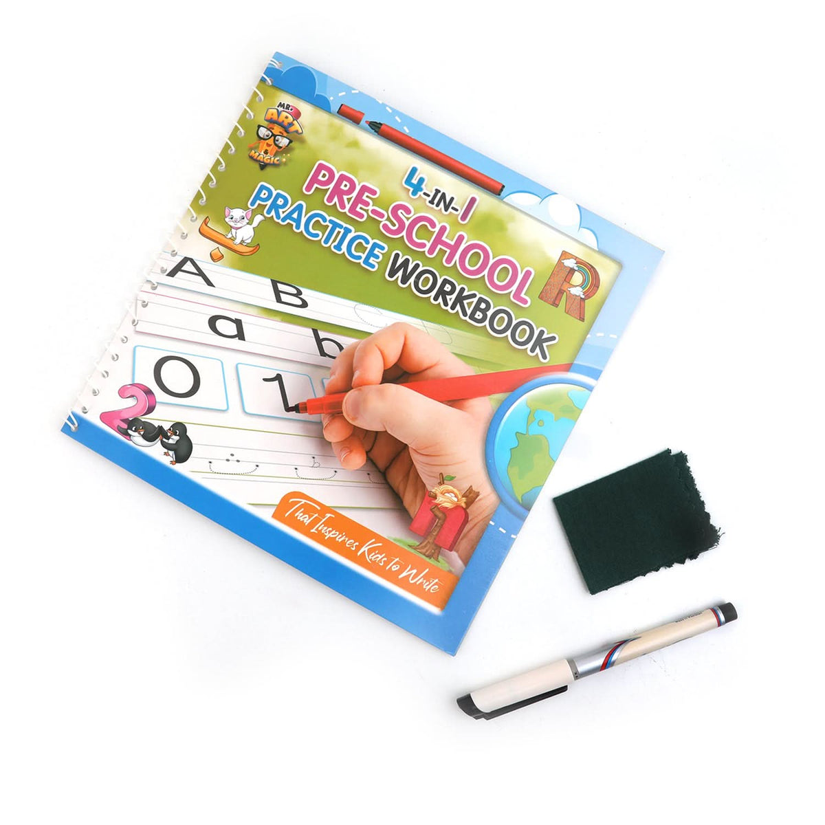 Notebook Ring 4 In 1 Small - Multi Color, Notebooks & Diaries, Chase Value, Chase Value