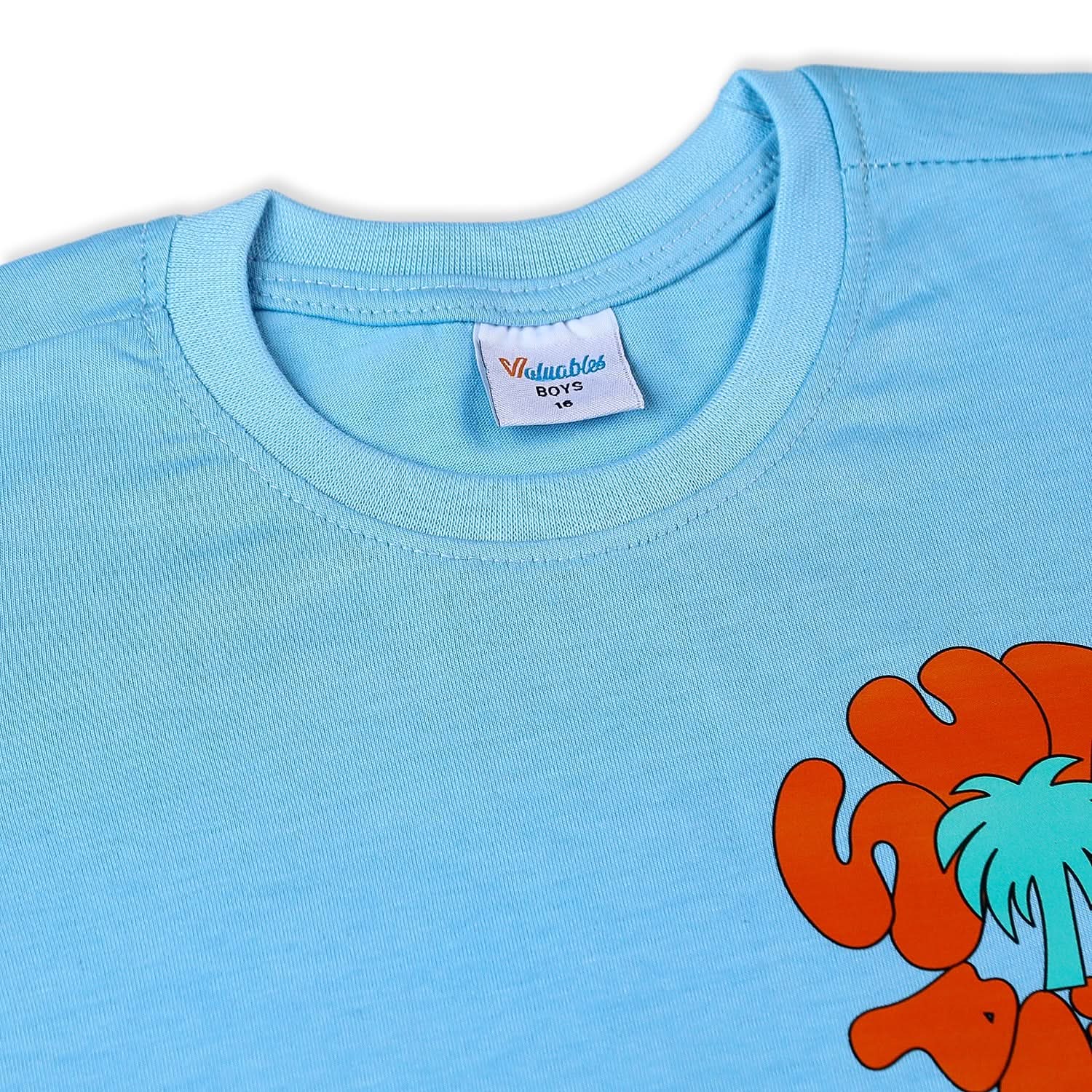 Boys Half Sleeves T-Shirt - Blue, Boys T-Shirts, Chase Value, Chase Value