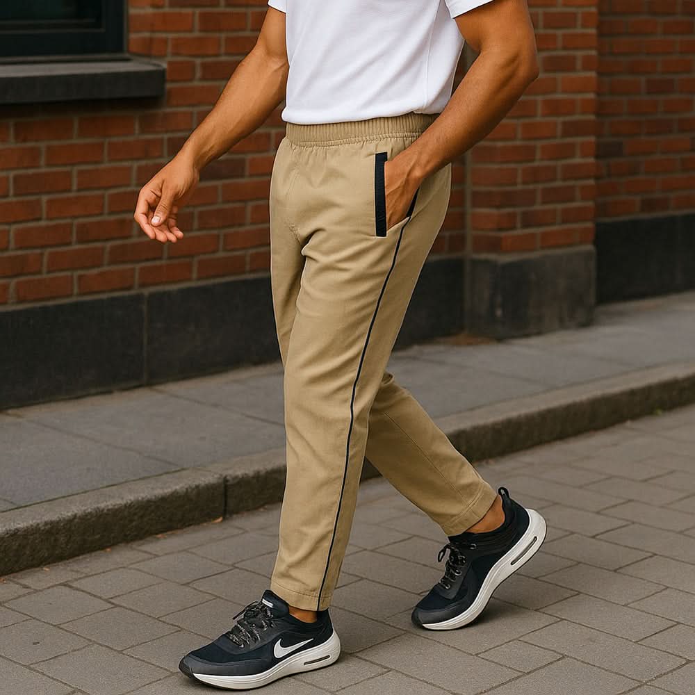 Men's Plain Pajama - Khaki, Men's Lowers & Sweatpants, Chase Value, Chase Value