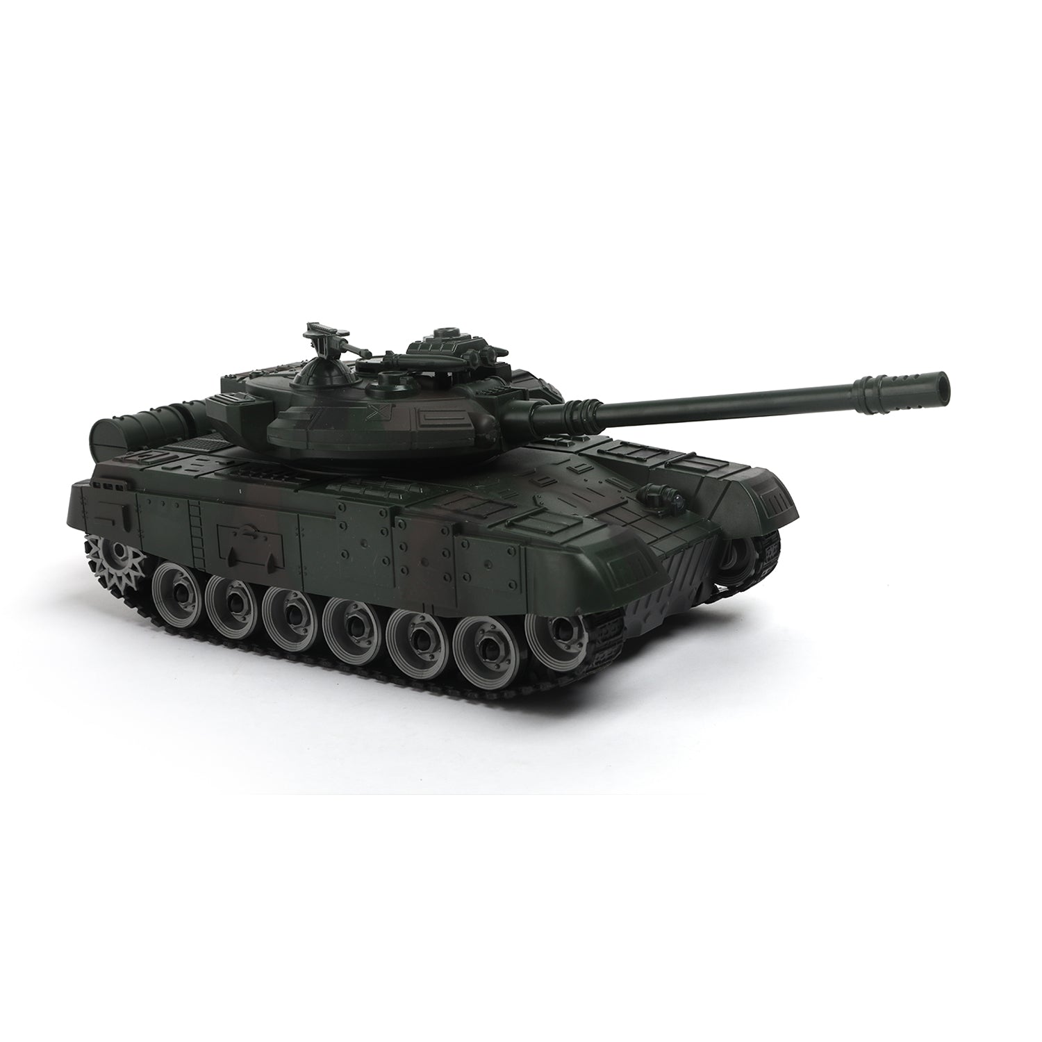 Remote Control Tank Light & Music With Battery - Dark Green, Remote Control, Chase Value, Chase Value