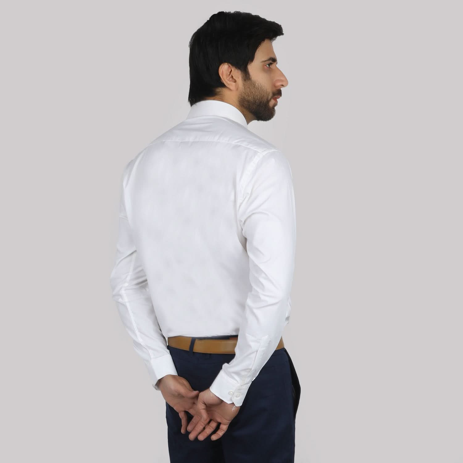 Valuable Men's Formal Shirt - White, Men's Shirts, Chase Value, Chase Value