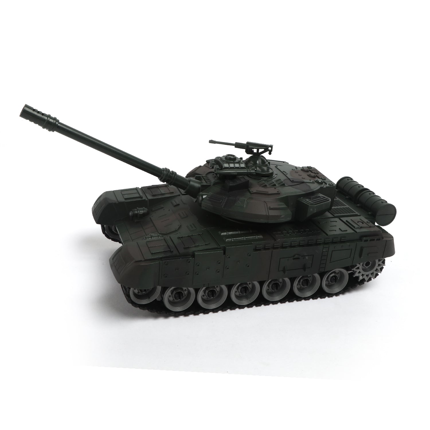 Remote Control Tank Light & Music With Battery - Dark Green, Remote Control, Chase Value, Chase Value