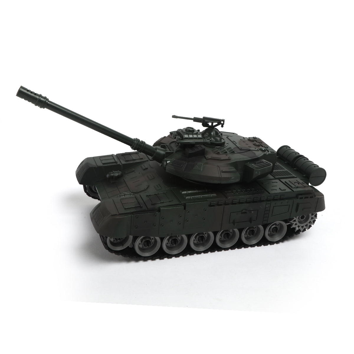 Remote Control Tank Light & Music With Battery - Dark Green, Remote Control, Chase Value, Chase Value