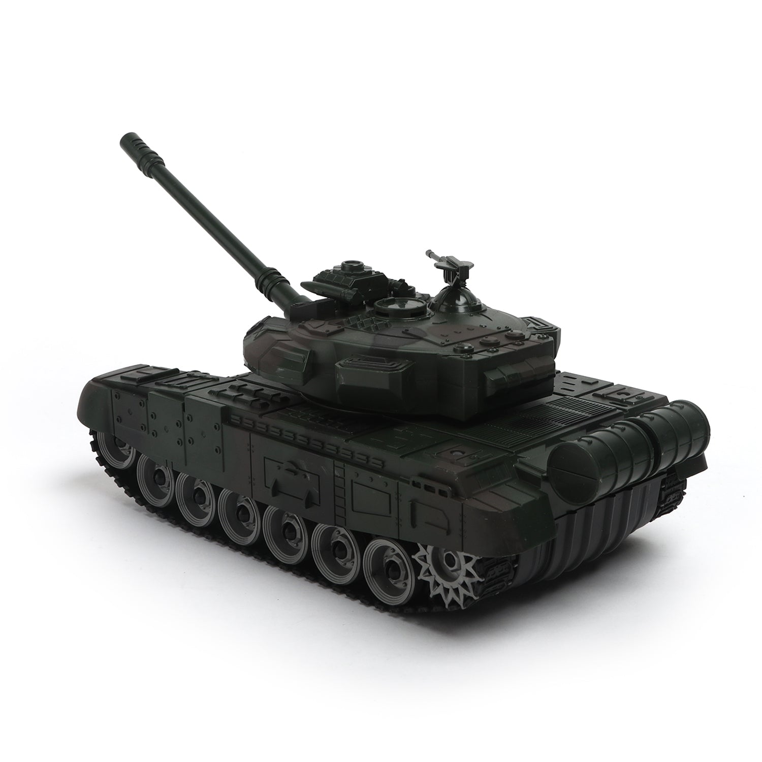 Remote Control Tank Light & Music With Battery - Dark Green, Remote Control, Chase Value, Chase Value