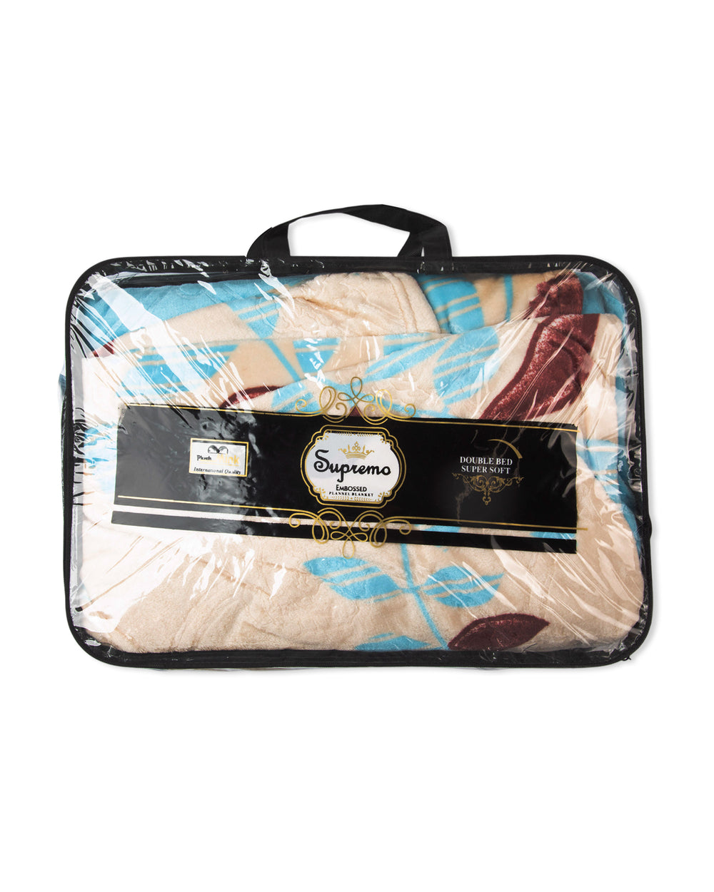Supremo Embossed Flannel Blanket – Double Bed 180×220, Blanket, Chase Value, Chase Value