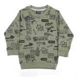 Boys Sweat Shirt - Light Green, Boys Hoodies & Sweat Shirts, Chase Value, Chase Value