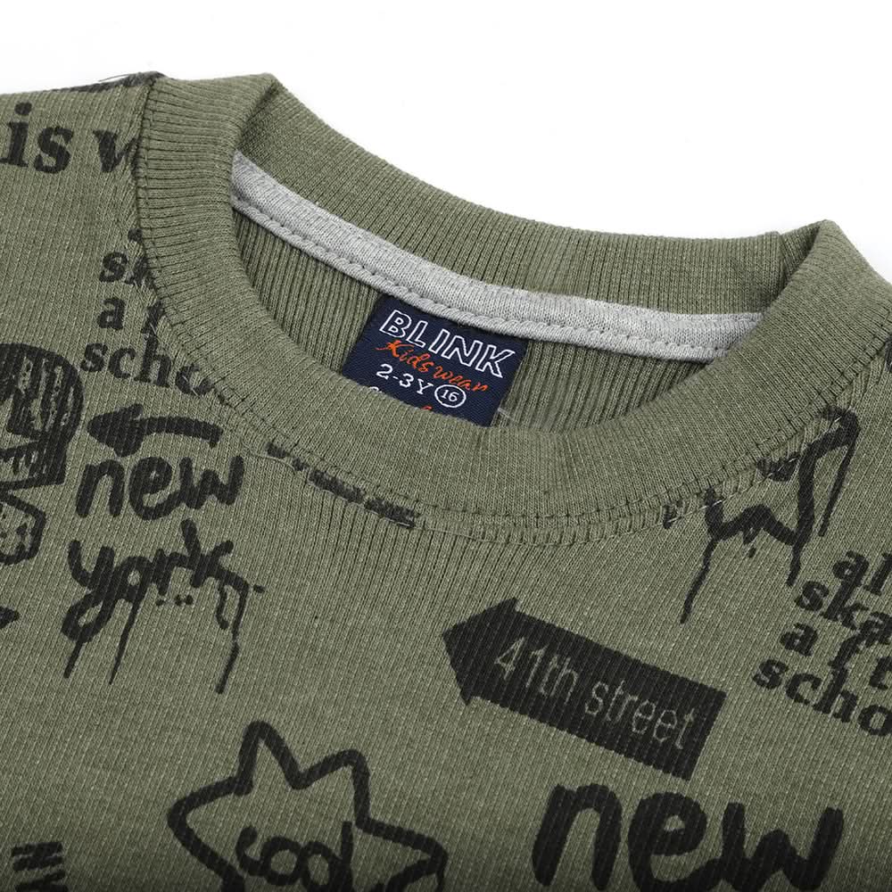 Boys Sweat Shirt - Light Green, Boys Hoodies & Sweat Shirts, Chase Value, Chase Value