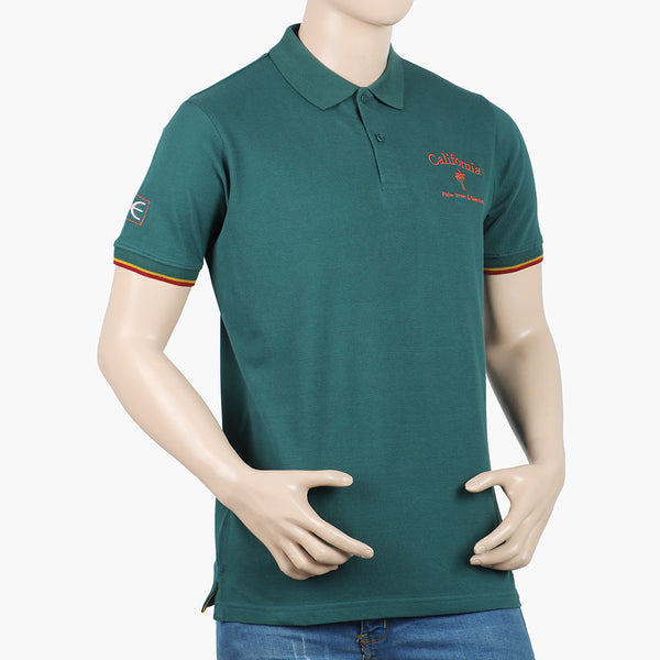 Eminent Men's Polo Half Sleeves T-Shirt - Green