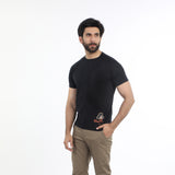 Eminent Men's Half Sleeves T-Shirt - Black, Men's T-Shirts & Polos, Eminent, Chase Value