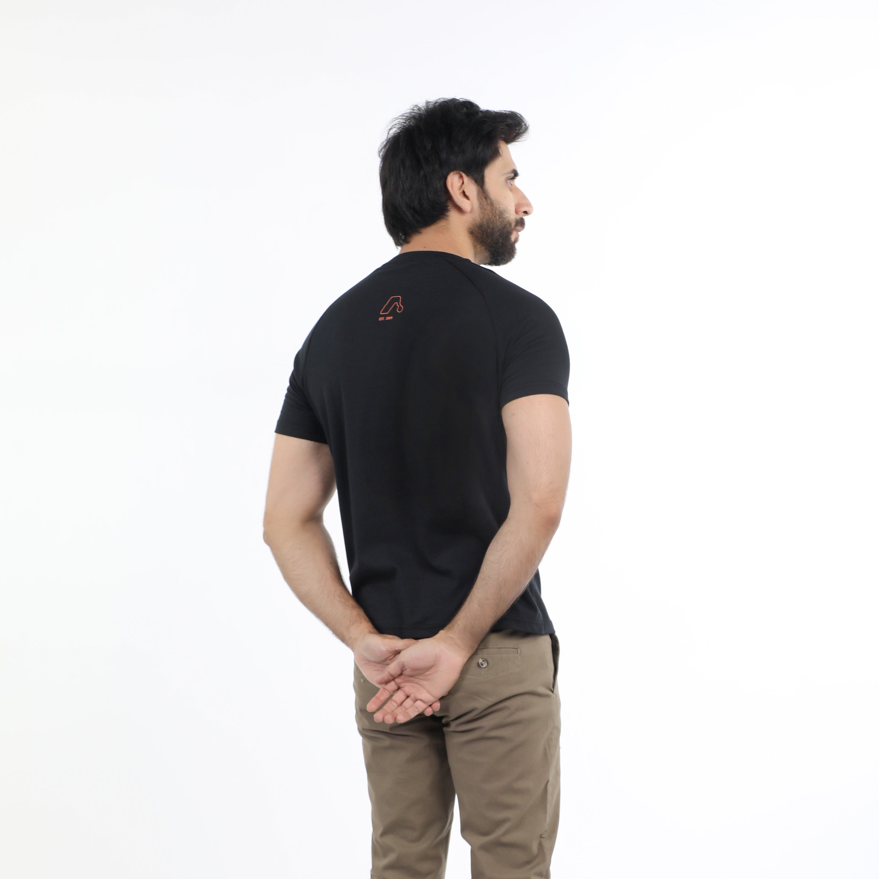 Eminent Men's Half Sleeves T-Shirt - Black, Men's T-Shirts & Polos, Eminent, Chase Value