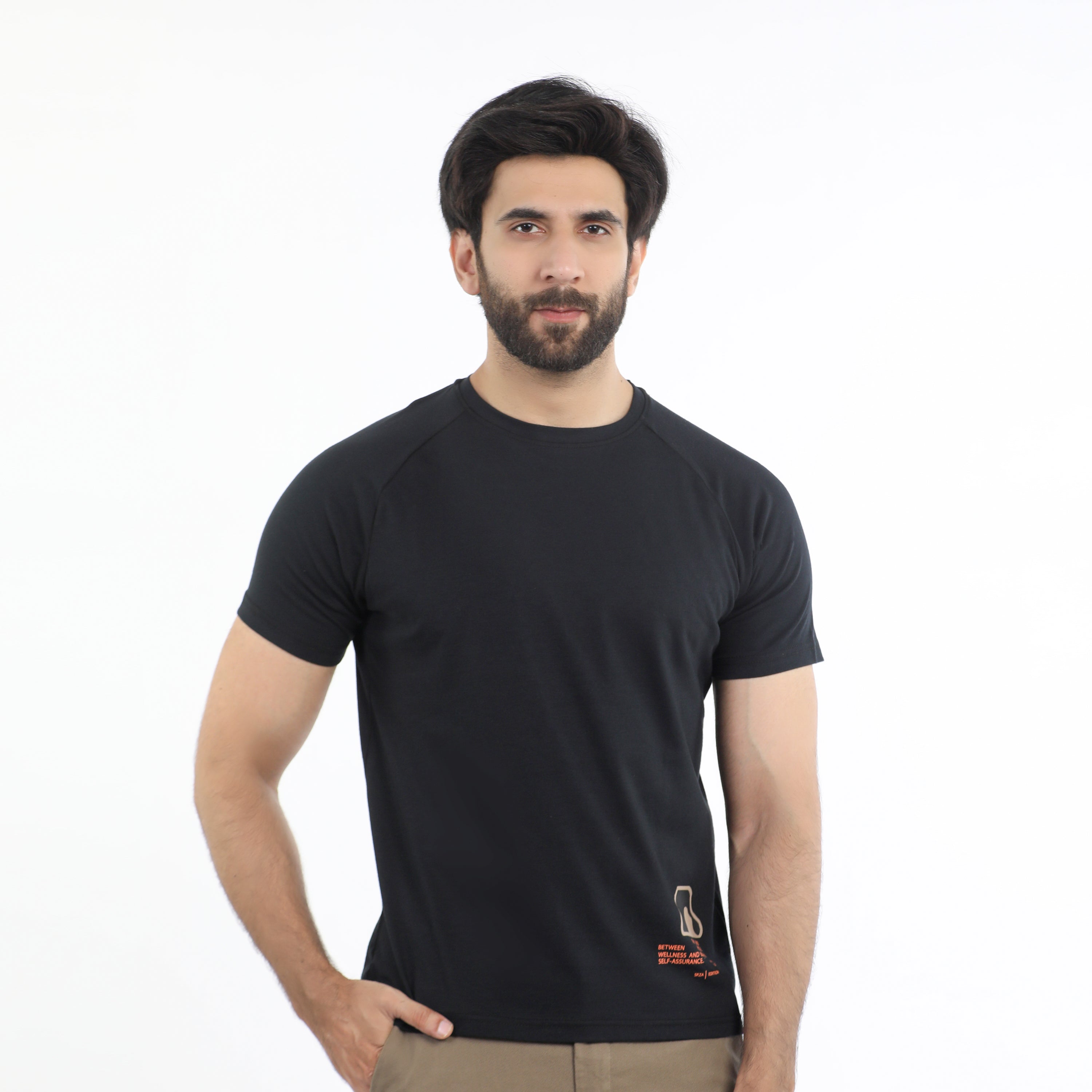 Eminent Men's Half Sleeves T-Shirt - Black, Men's T-Shirts & Polos, Eminent, Chase Value