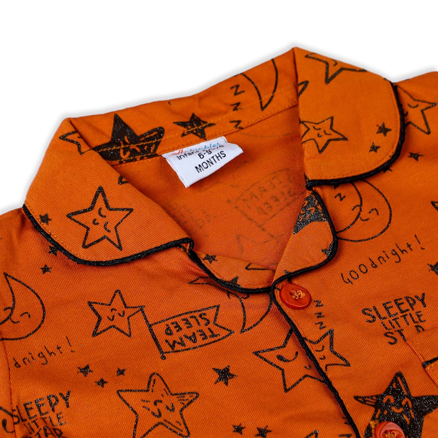 Valuable Newborn Boys Half Sleeves Night Suit - Rust, Newborn Boys Sets & Suits, Chase Value, Chase Value