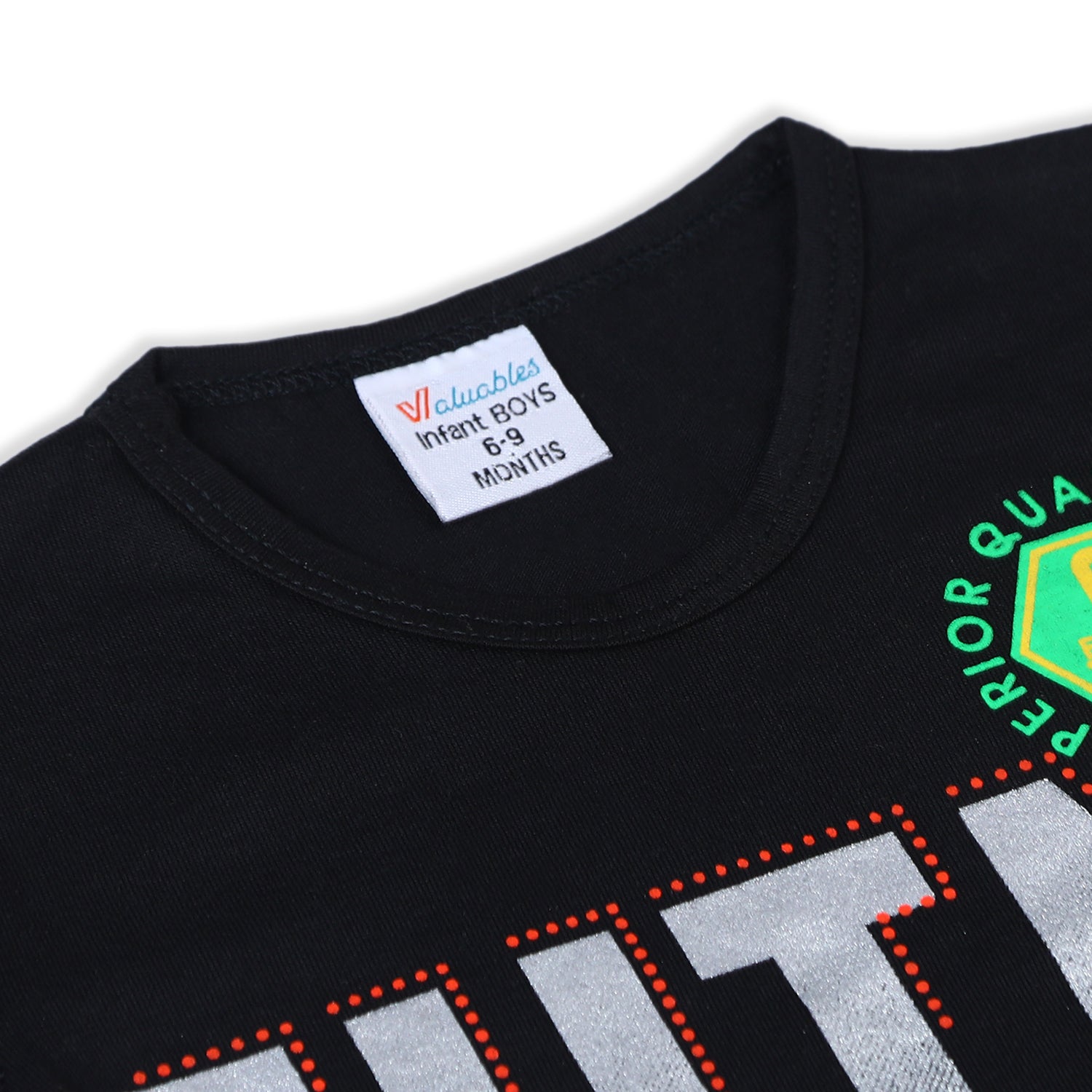 Valuable Newborn Boys Half Sleeves Suit - Black, Newborn Boys Sets & Suits, Chase Value, Chase Value