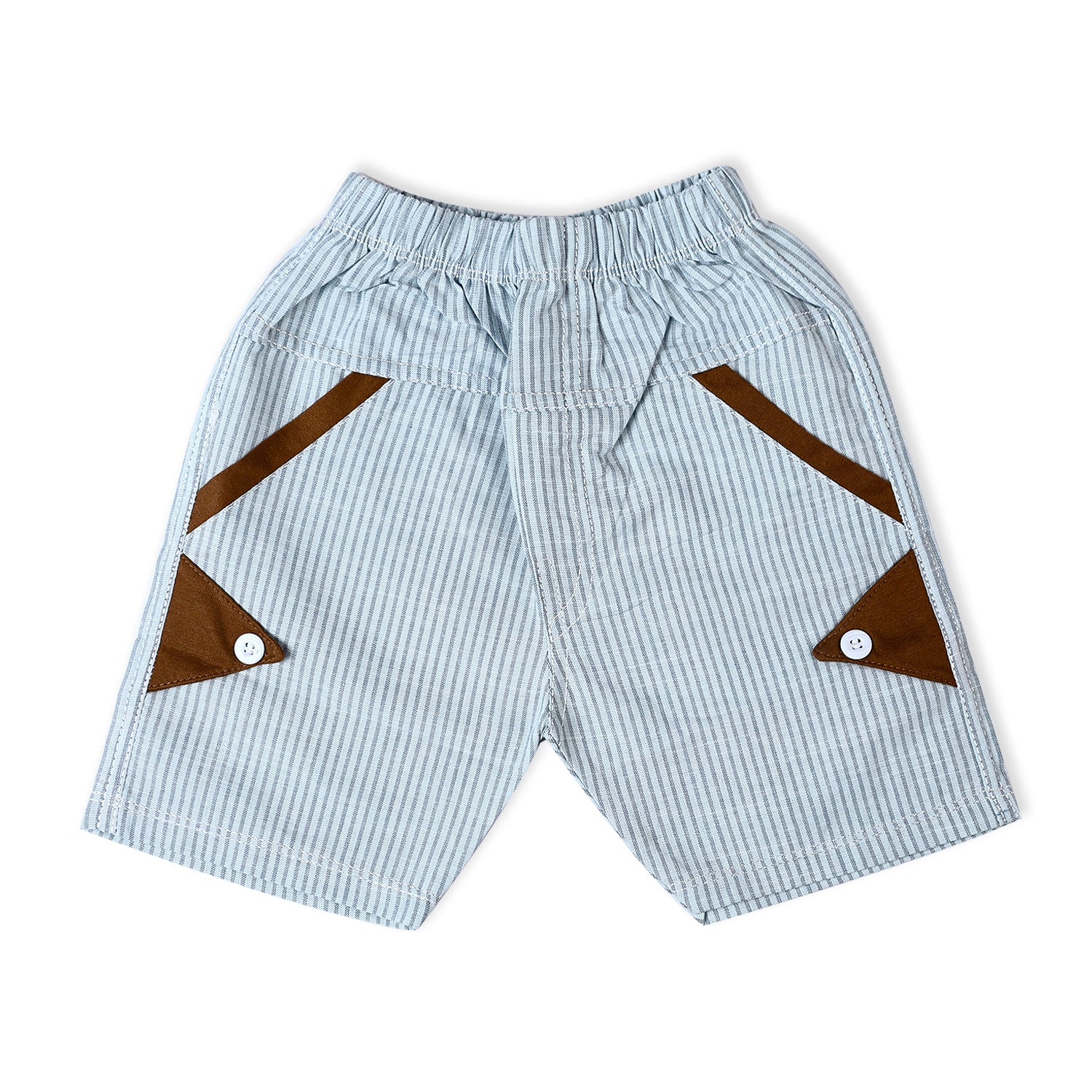 Valuable Newborn Boys Half Sleeves Suit - Brown, Newborn Boys Sets & Suits, Chase Value, Chase Value
