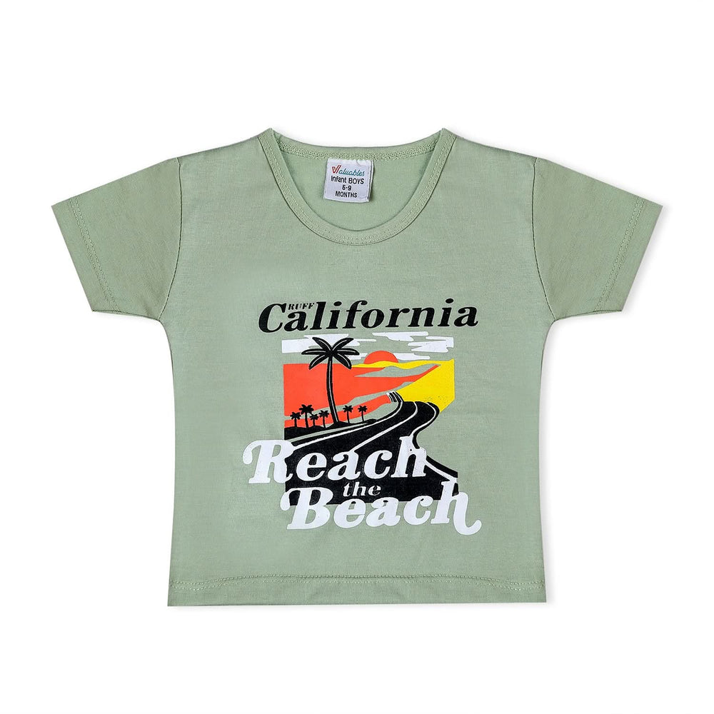 Valuable Newborn Boys Half Sleeves Suit - Sea Green, Newborn Boys Sets & Suits, Chase Value, Chase Value