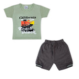 Valuable Newborn Boys Half Sleeves Suit - Sea Green, Newborn Boys Sets & Suits, Chase Value, Chase Value