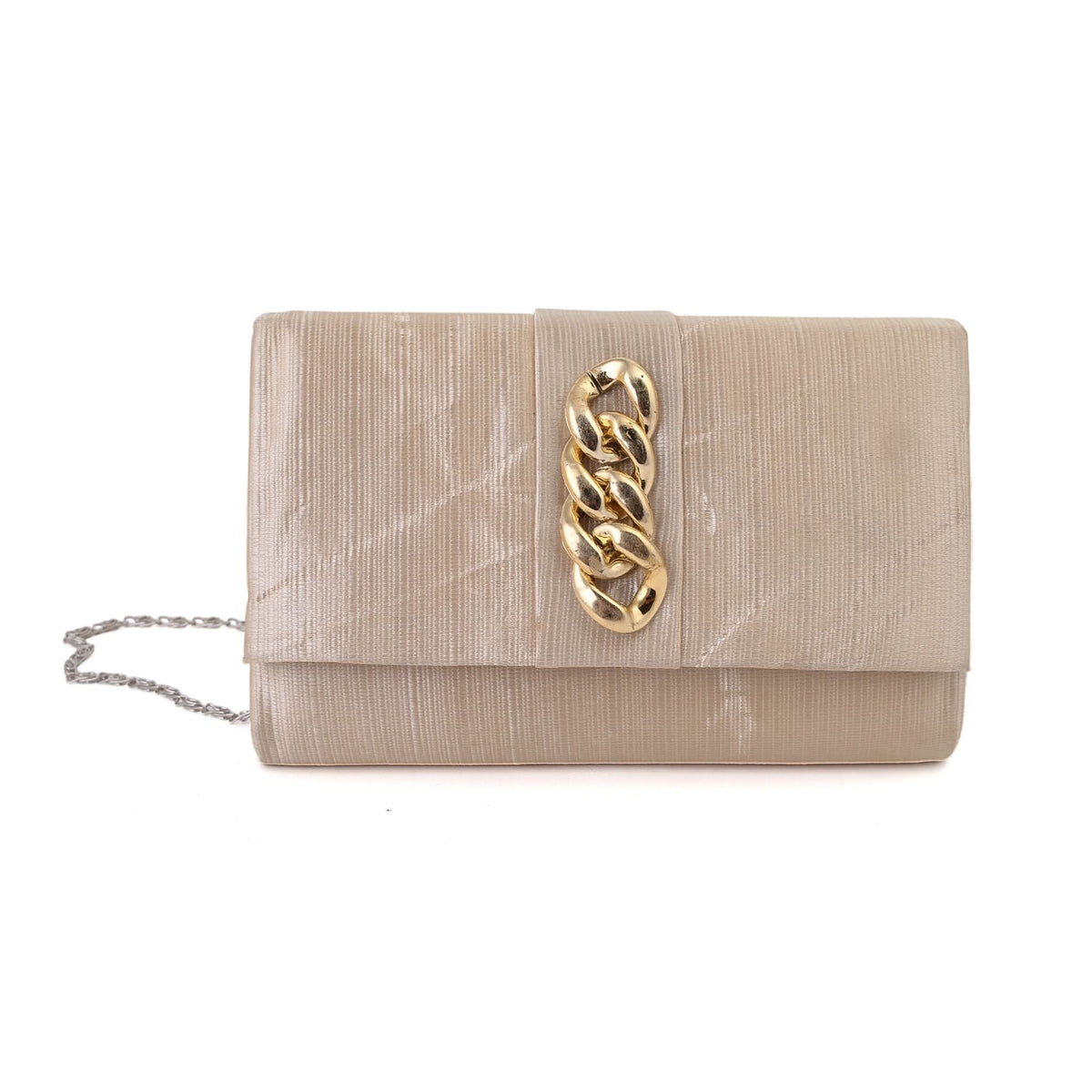 Women's Clutch - Golden, Women Clutches, Chase Value, Chase Value