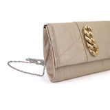 Women's Clutch - Golden, Women Clutches, Chase Value, Chase Value