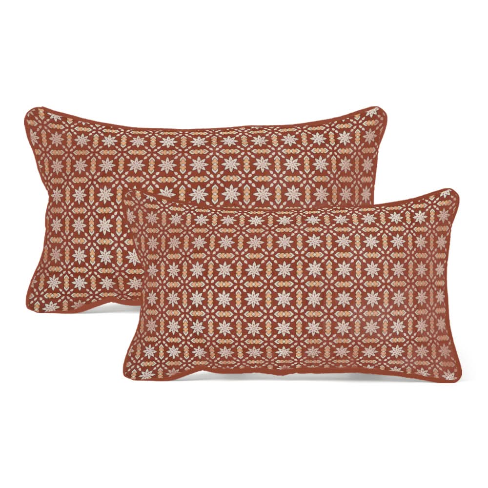 Pillow Cover Pack of 2 - Multi Color, Cushions & Pillows, Chase Value, Chase Value